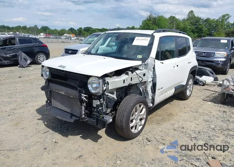2018 Jeep Renegade Latitude 4X4 из США, поврежденный, VIN ZACCJBBB8JPJ05253